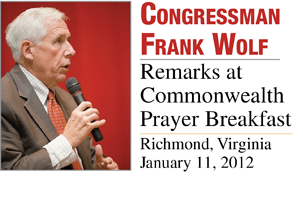 Image-Congressman Frank Wolf Headline